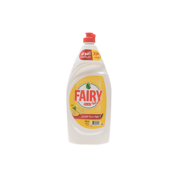 Fairy Plus Lemon Dishwashing Liquid With Alternative Power To Bleach 900Ml