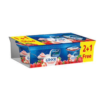 المراعي زبادي بالفراولة 3×150جرام