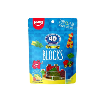 Amos 4D Blocks Gummy 72g