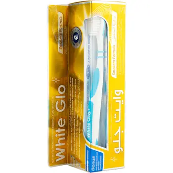 وايت جلو معجون اسنان للمدخنين