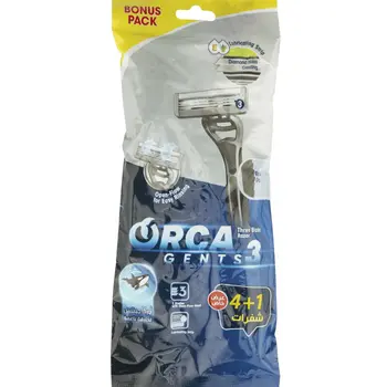 Orca Gents 3 Razor Bonus Pack 5 Pieces