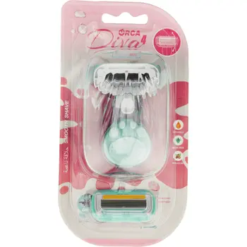 Orca Diva 4 Mini, 1H+2C, Blister Pack-1689 1Piece