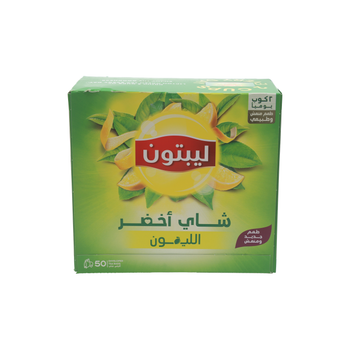 Lipton Lemon Green Tea Bags 50 Count