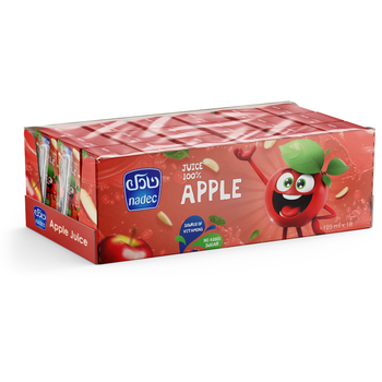 Nadec Apple Drink No Added Sugar 18x125ml