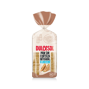 Dulcesol buenPAN Crustless Whole Wheat Toast 1 Piece