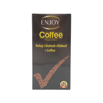 Enjoy Coffee Premium Condoms 12 Pcs