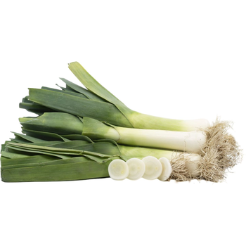 Fresh Leeks Green Leaves 1 Piece