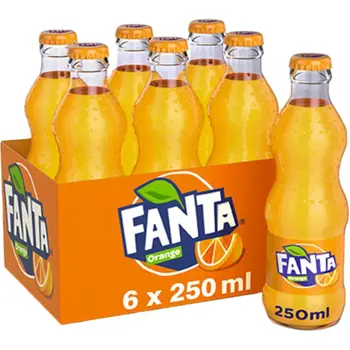Fanta Orange Drink 6X250Ml