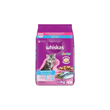 Whiskas Junior Ocean Fish Kitten Food 1.1kg