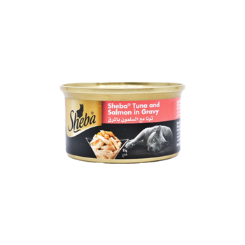 Sheba Tuna & Salmon Wet Cat Food 85g