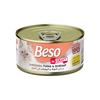 Beso Tuna & Shrimp Cat Food 85g