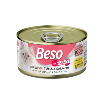 Beso Tuna & Salmon Cat Food 85g