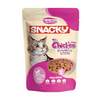 Snacky Wet Food for Kitten Food with Chicken in Jelly 85g