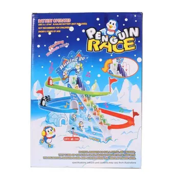 اي اس تي لعبة انزلاق سباق البطريق من آست مع مسار انزلاقي للأطفال من عمر 3 سنوات فما فوق  1قطعة