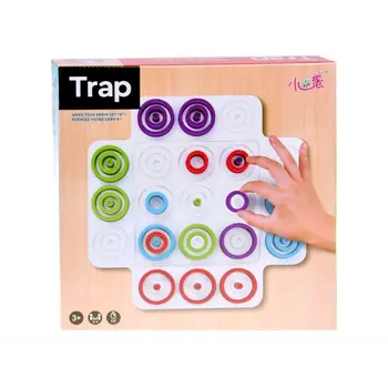 اي اس تي لعبة لوحية "آست تراب تيك تاك" من 2 إلى 4 لاعبين للأطفال من عمر 3 سنوات فما فوق  1قطعة