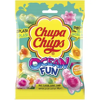 Chupa Chups Ocean Fun Gummy Jelly Candy 160g