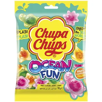 Chupa Chups Ocean Fun Gummy Jelly Candy 90g