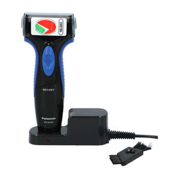 Panasonic-1.2W Rechargeable Wet And Dry Cordless Washable Shaver Black And Blue  22.2 × 14.8 × 6.4Cm