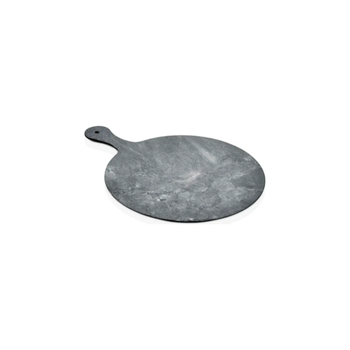 Kulsan Sierra Elegant Round Serving Board Dark Grey 35Cm