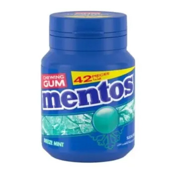 Mentos Breezemint Chewing Gum 42 Pieces