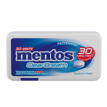 Mentos Mints Candy Clear Breath Winter green 30Pieces