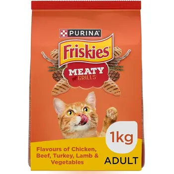 Purina Friskies Meaty Grills Cat Food 1kg