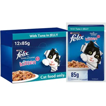 Purina Felix Kitten Tuna Food 12x85g