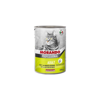 Morando Professional Beef & Vegetables Cat Food 400g