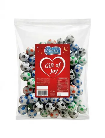 مياستي كرات شوكولاتة بالحليب كرة قدم 250جرام