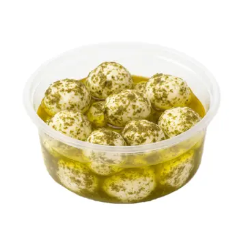 هالي لبنة مكورة بالزعتر