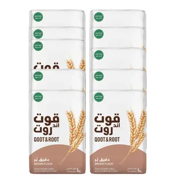 Qoot & Root Brown Flour 1Kg