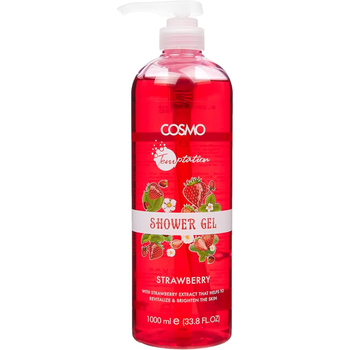 Cosmo Temptation Strawberry Shower Gel 1000ml