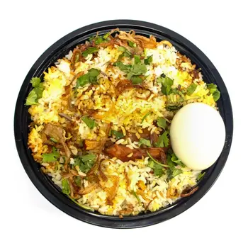 Malabar Chicken Biryani With Raita & Pickle 500g
