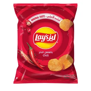 ليز رقائق البطاطس بالشطة 45جرام
