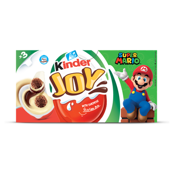 Kinder Joy Super Mario Multi Pack 3 Eggs 60g