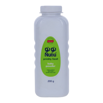 Nunu Mentholated Baby Powder 200ml