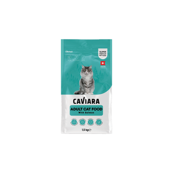 Klybeck Caviara Adult Cat Dry Food with Salmon 1.5kg