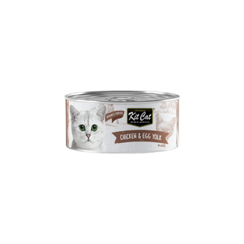Kit Cat Chicken & Egg Yolk Wet Cat Food 80g