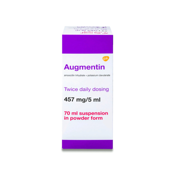 Augmentin Syrup 457 Mg 70Ml