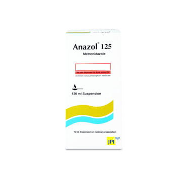 Anazol 125 MG Susp 120Ml