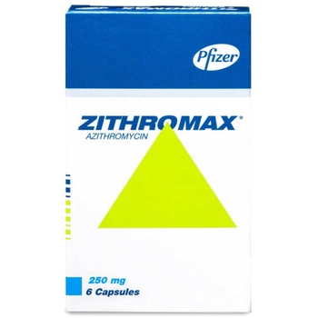 Zithromax 250 MG 6Capsules