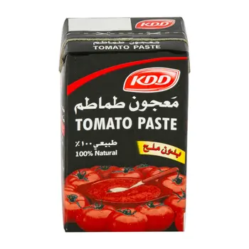 KDD 100% Natural Tomato Paste 135g