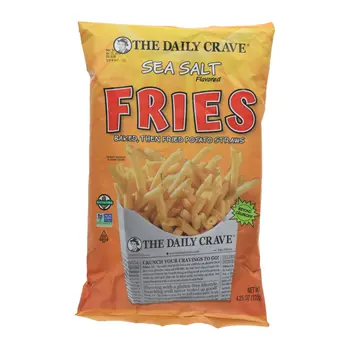 The Daily Crave Sea Salt Crunchy Fries ToGo 120g