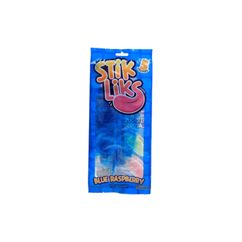 Stik Liks Blue Raspberry Lollipops Candy 50g
