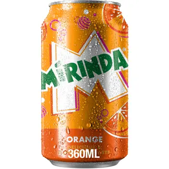 Mirinda Orange Soft Drink Can 360Ml