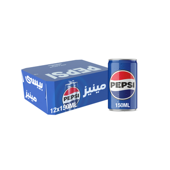 Pepsi Mini Cola Soft Drink Pack 12x150ml
