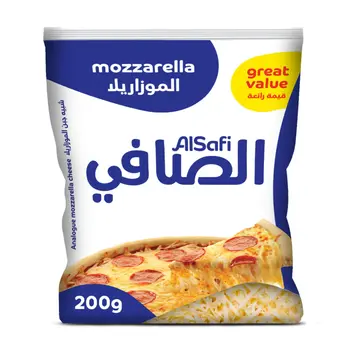 Al Safi Analogue shredded mozzarella 200g
