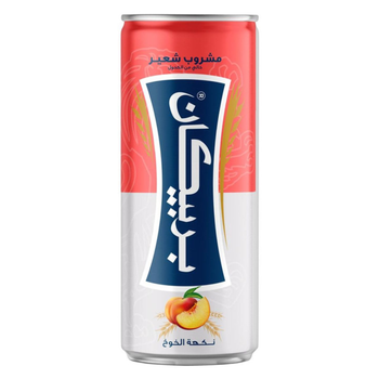 بربيكان بيرة نكهة خوخ علب 250مل