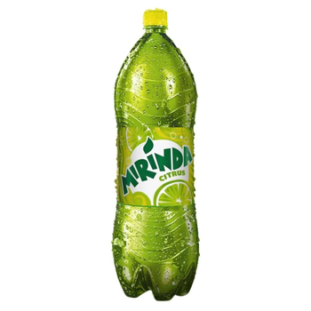 Mirinda Citrus Carbonated Soft Drink Plastic 2L