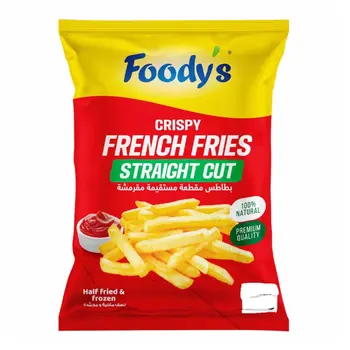 Foodys Straight Cut Fries 1Kg